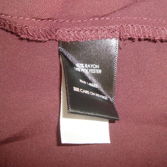 TORRID Harper Challis Pullover 3/4 Roll Tab Sleeve Tunic Size 3 - Picture 11 of 13